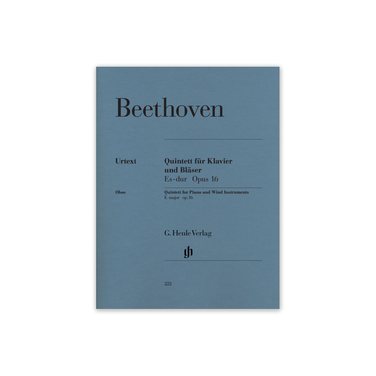 Beethoven, Ludwig van Quintett Es-Dur op.16 f