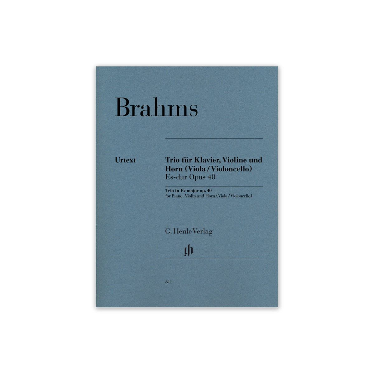 Brahms, Johannes Trio Es-Dur op.40 für Horn (