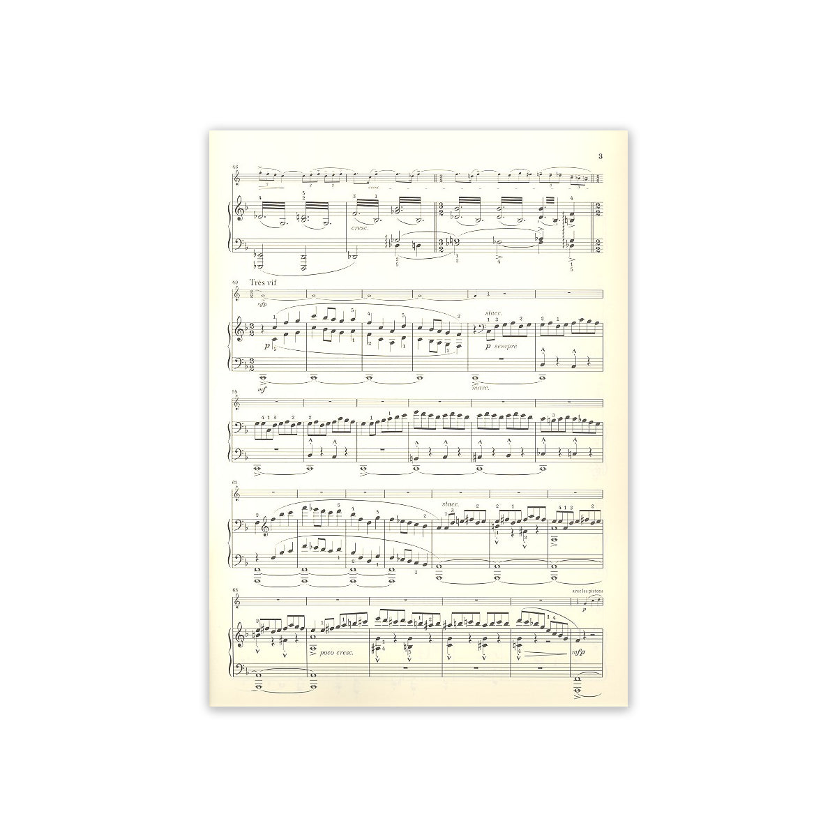 Dukas, Paul Villanelle für Horn und Klavier