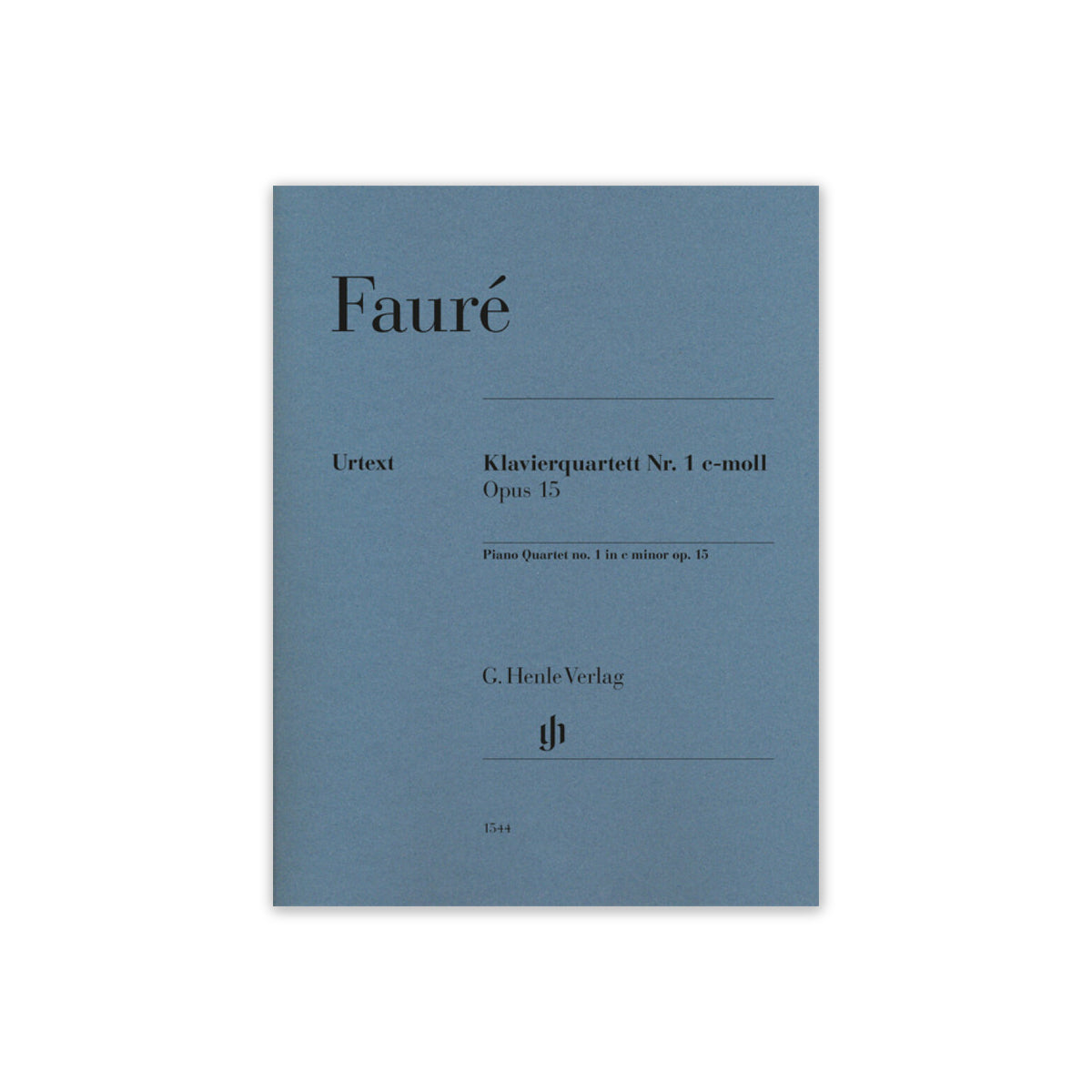 Fauré, Gabriel Urbain Klavierquartett Nr.1 in