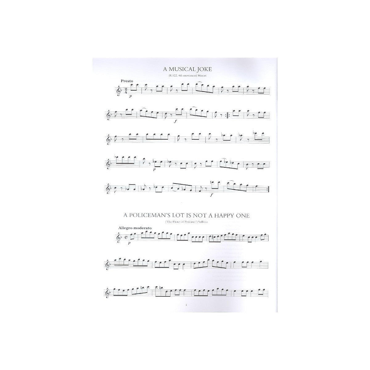 100 Classical themes for flute View 1