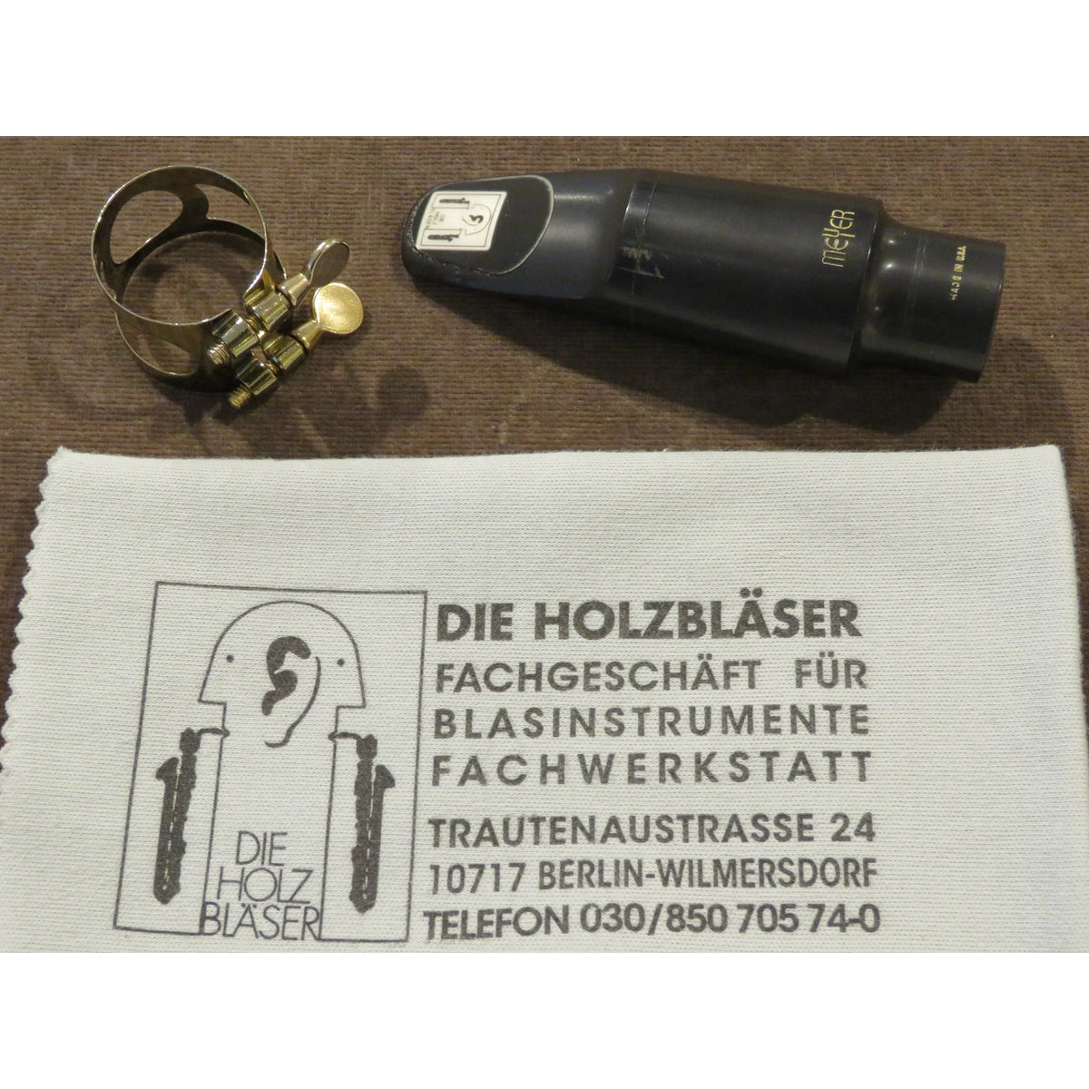 MUNDSTÜCK TENORSAXOPHON MEYER M8M KAUTSCHUK