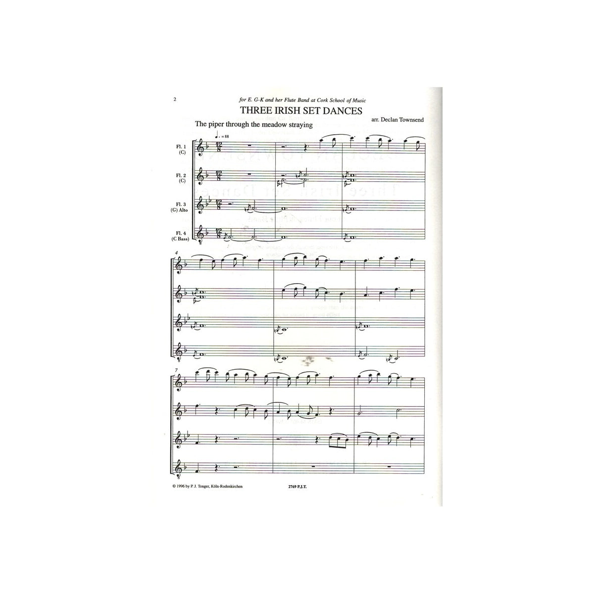 Townsend, Three Irish Set Dances