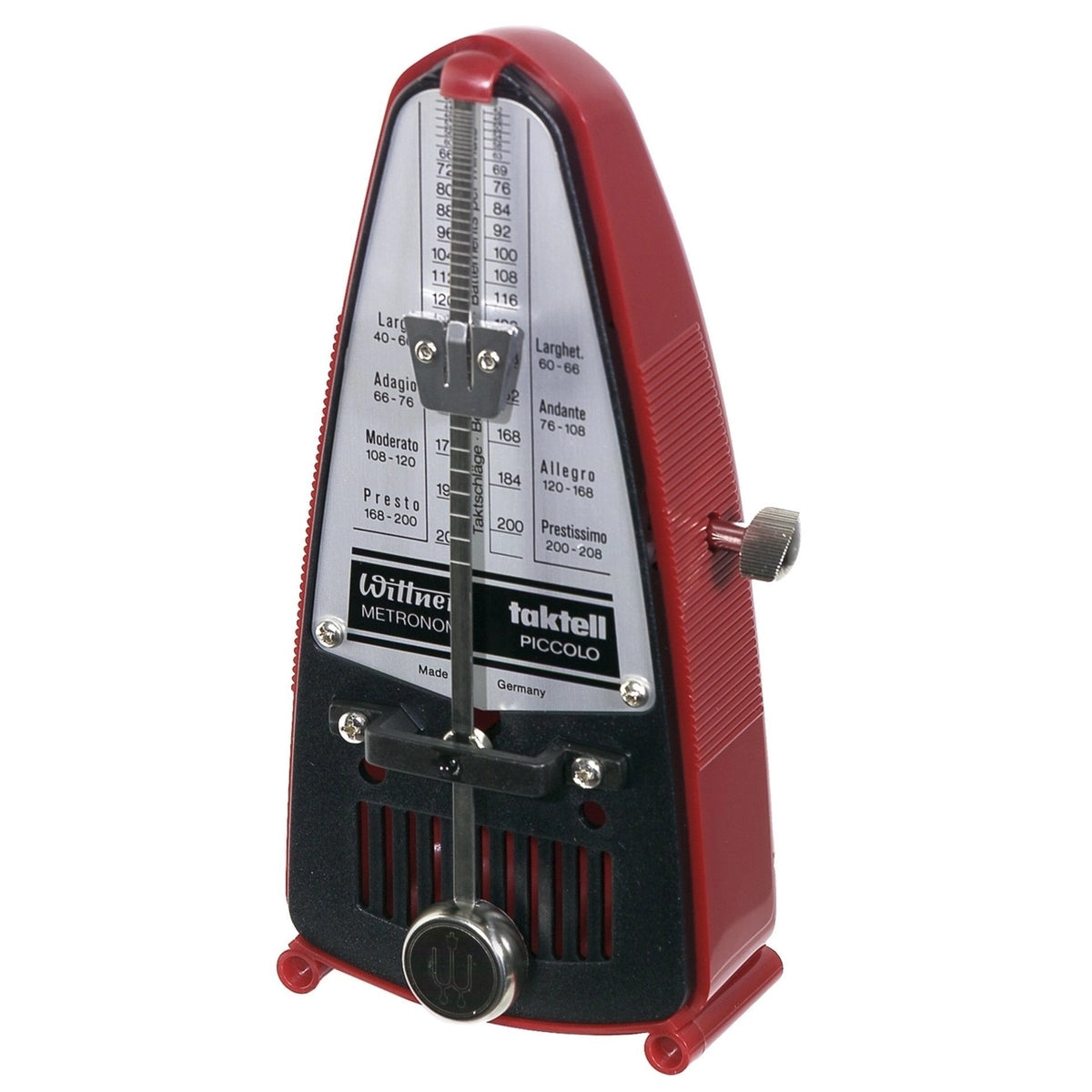 METRONOME WITTNER PICCOLO RED