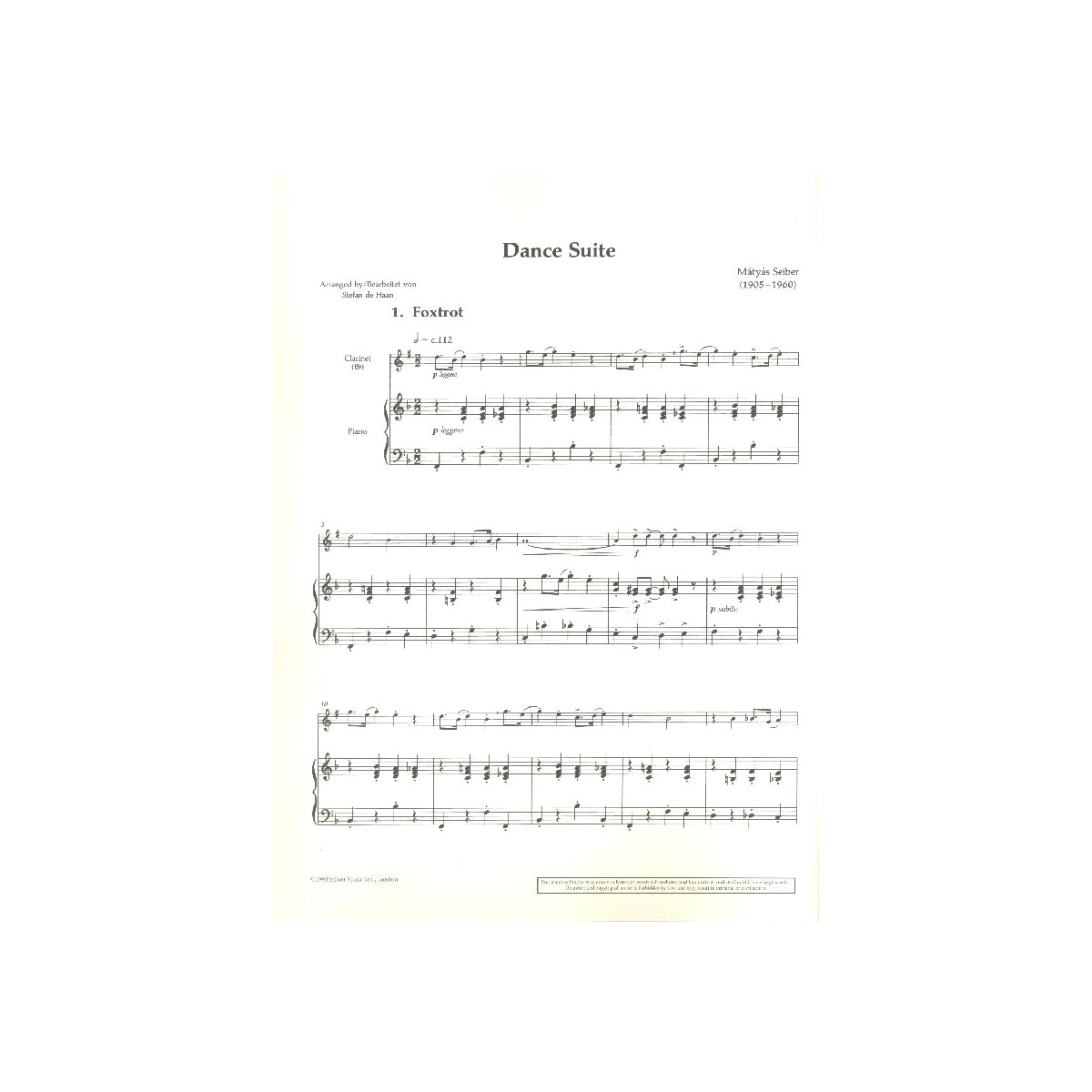 Seiber, Dance Suite-7149