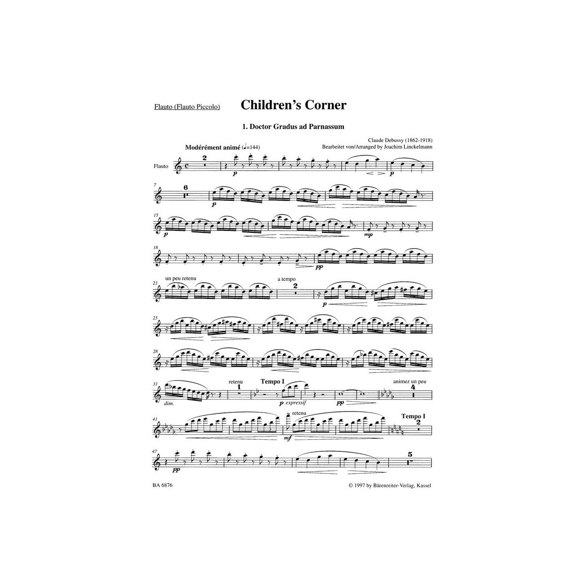 Debussy, Children's corner
