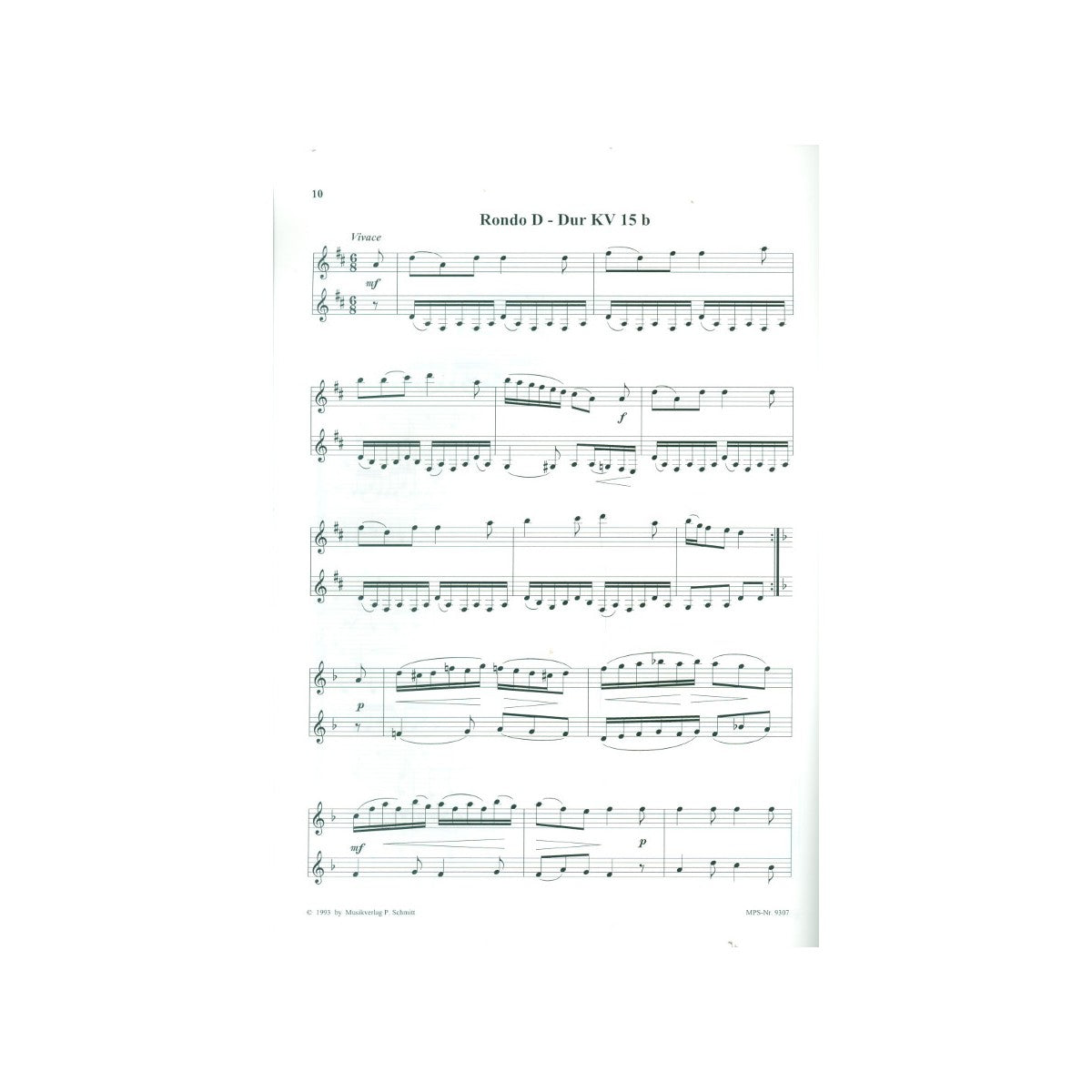 Mozart, Klarinettenduette aus der frühen Zeit View 2