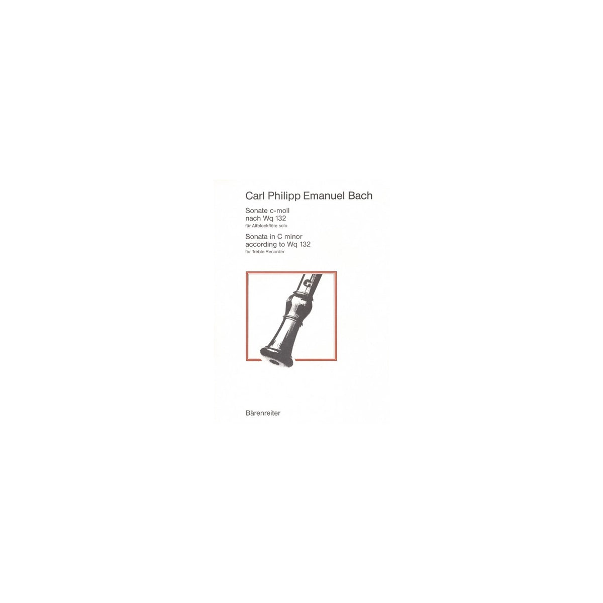 Bach C.Ph.E., Sonate c-Moll