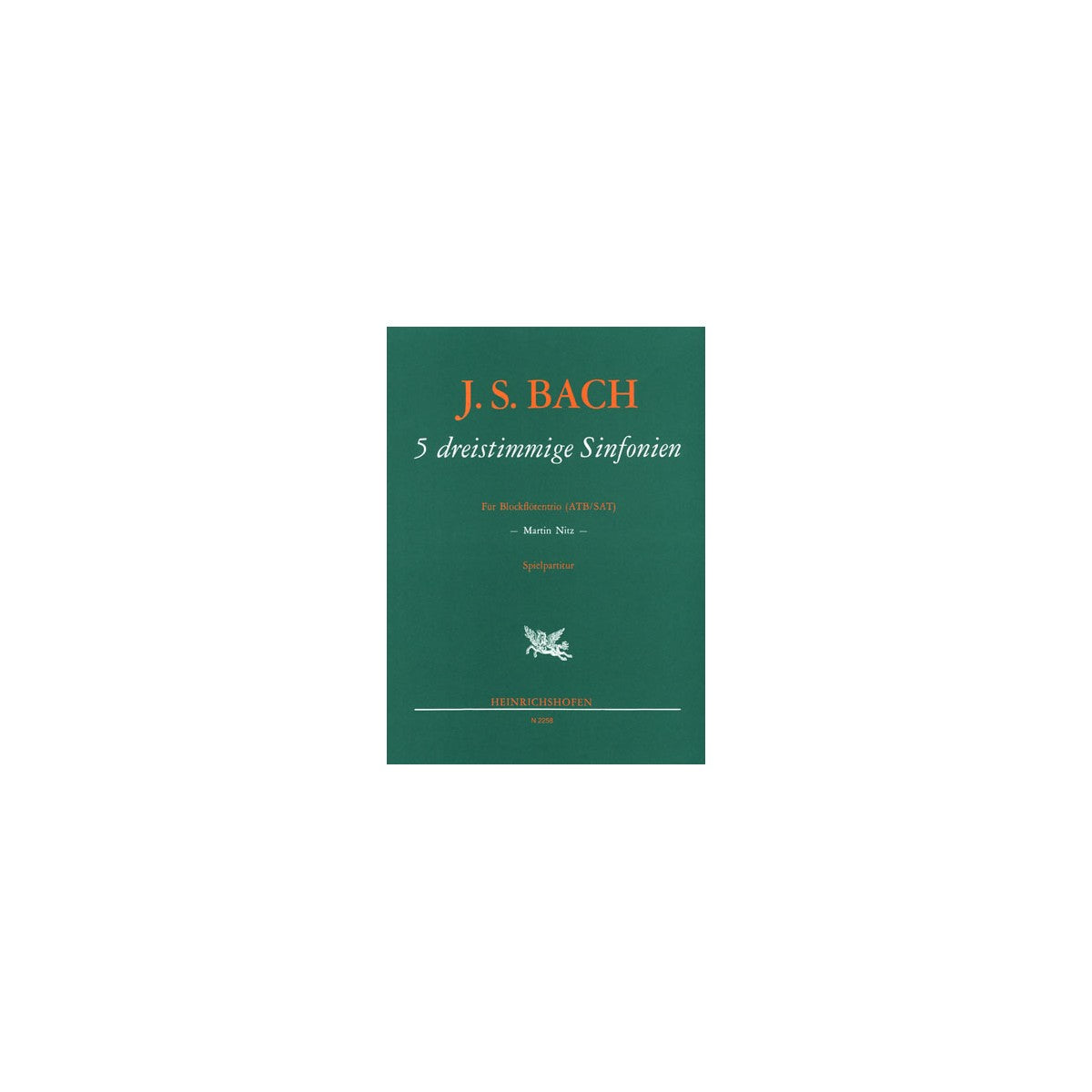 Bach, 5 dreistimmige Sinfonien View 1