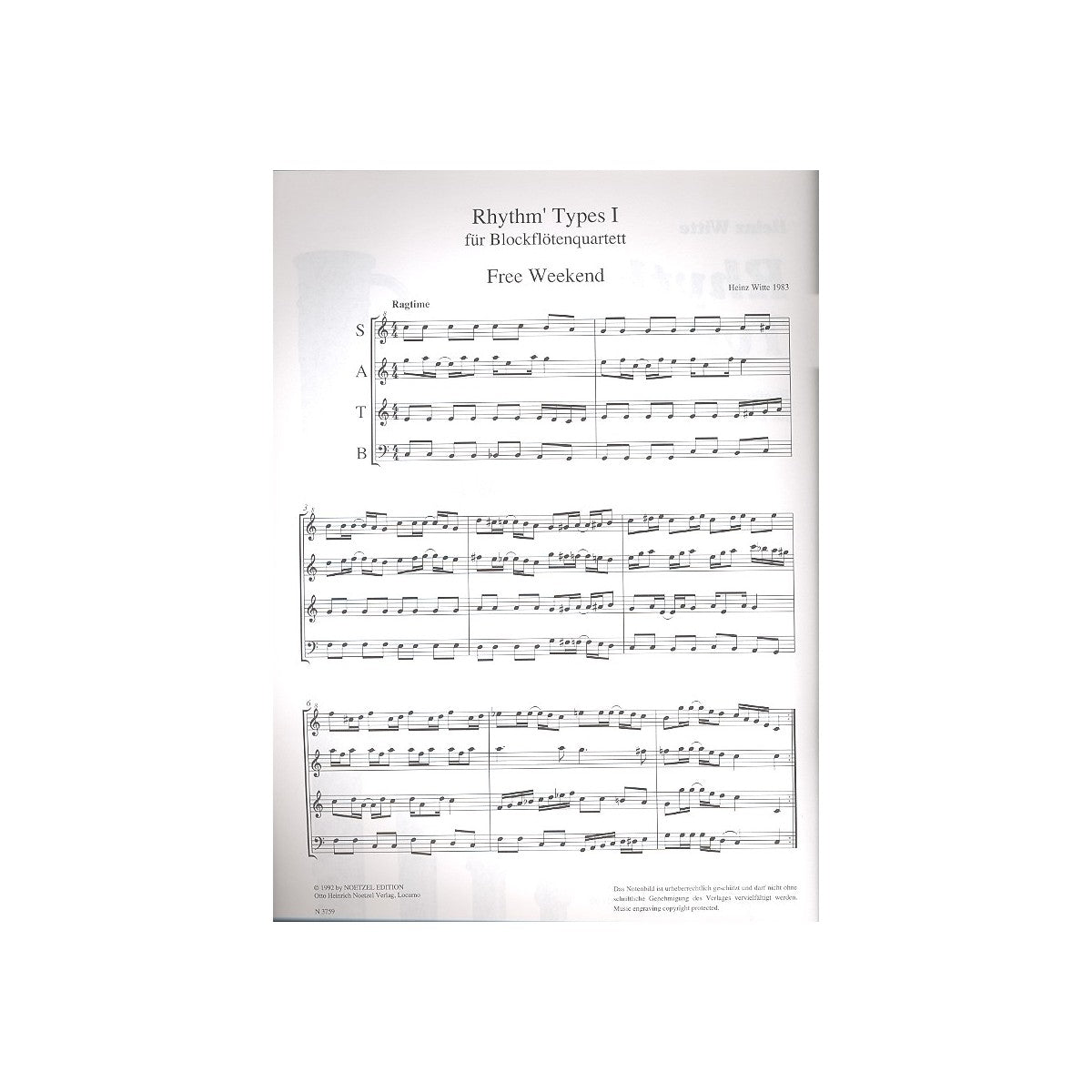 Witte, Rhythm' Types View 1
