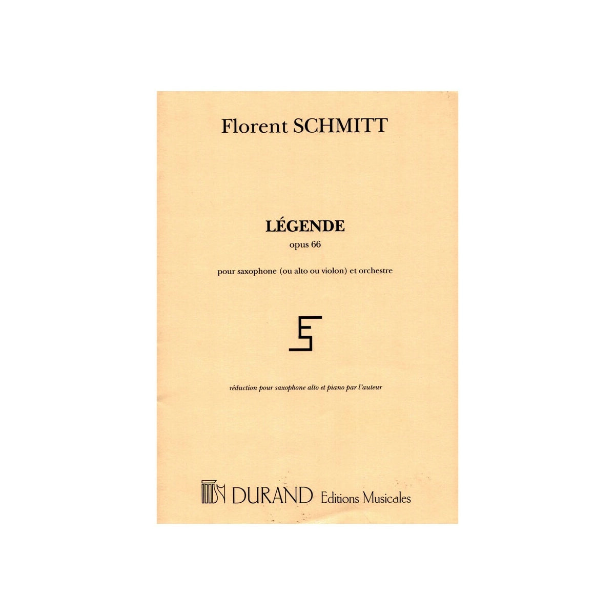 Schmitt F., Légende View 1