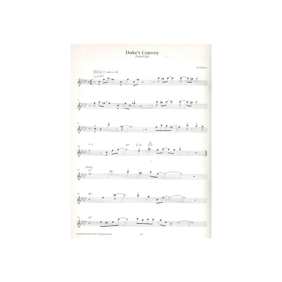 Snidero, Easy jazz conception-9304 View 1