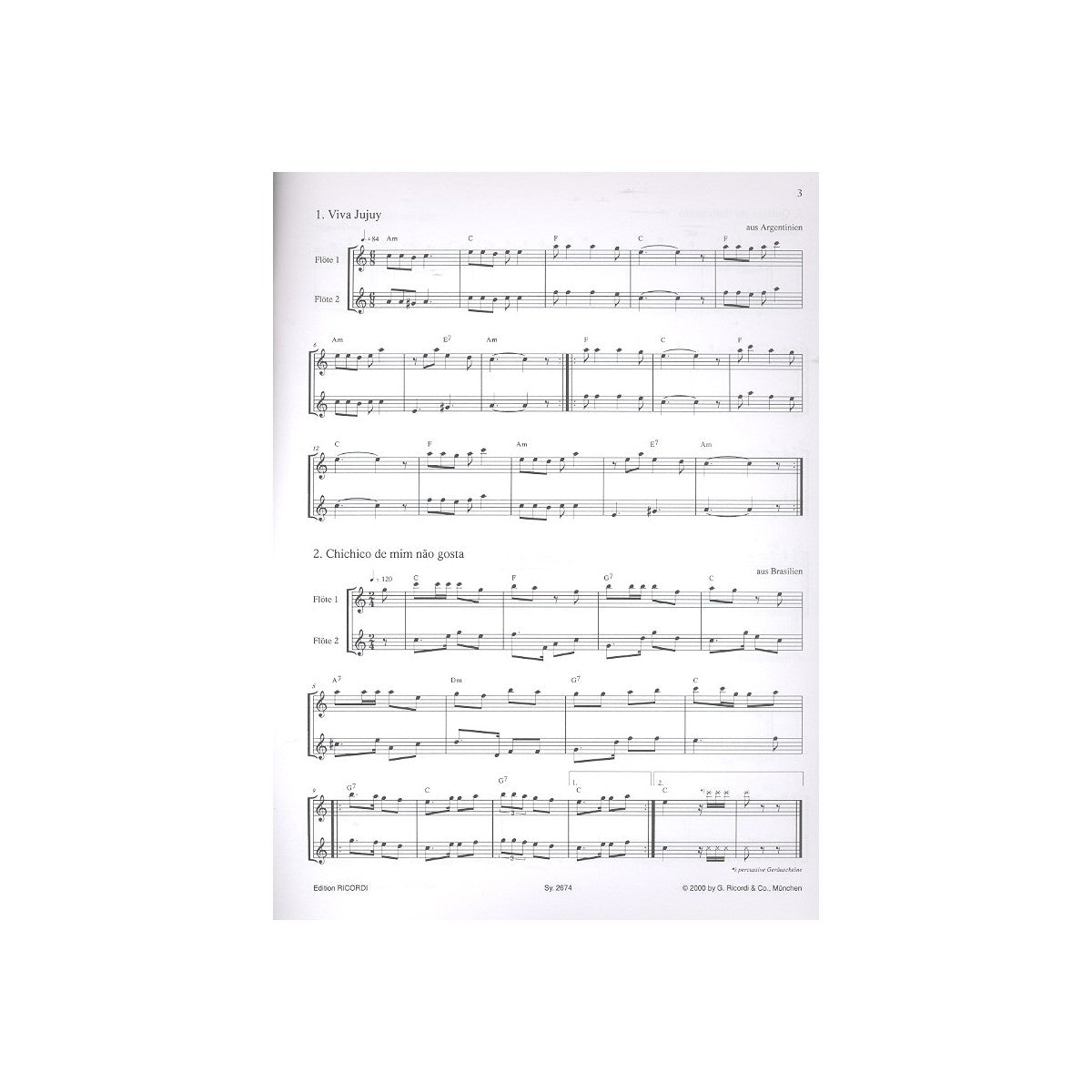 Weinzierl/Wächter, Latin Flutes View 1