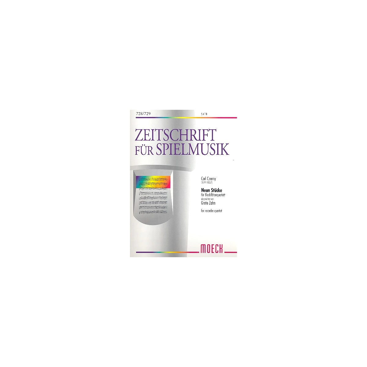 Czerny, Neun Stücke