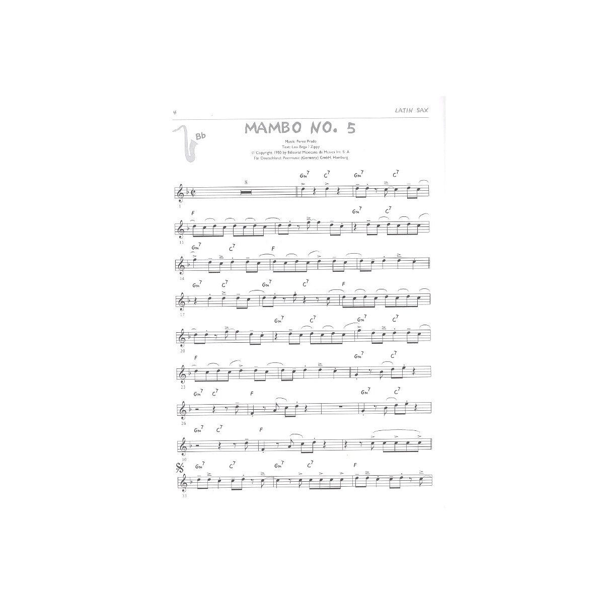 Becker, Latin Sax