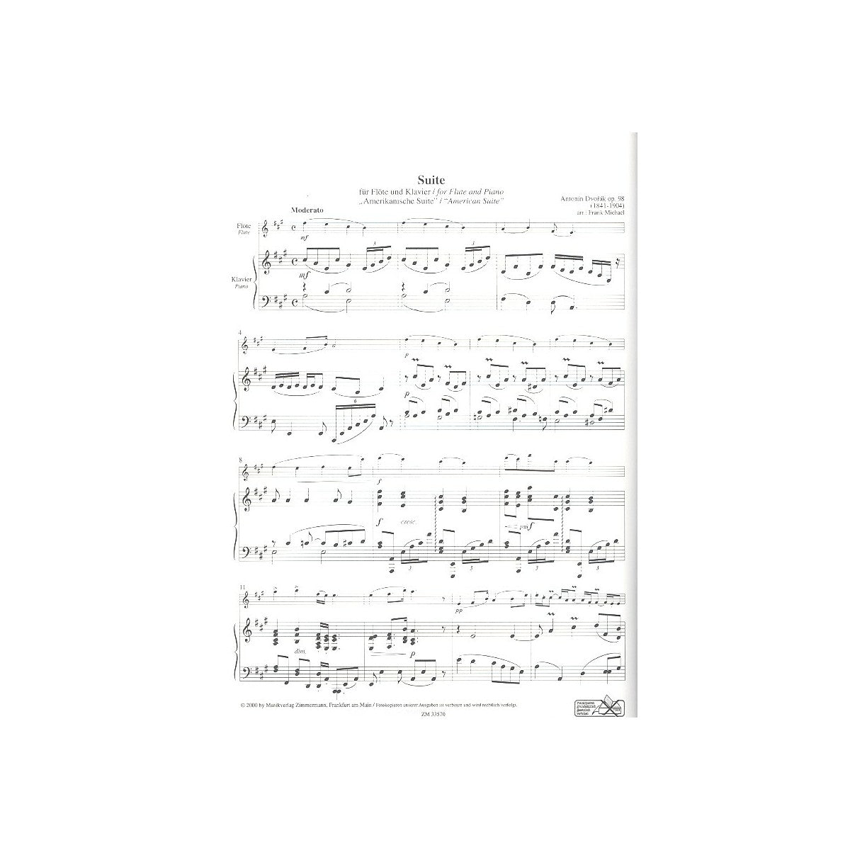 Dvorak, Suite op.98 View 1