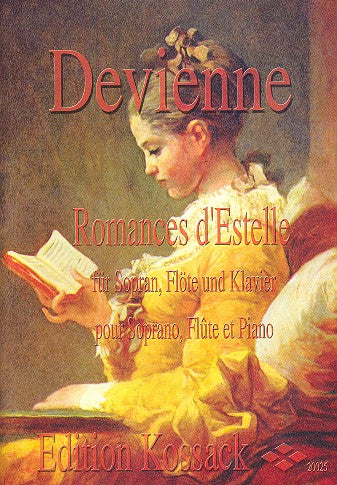 Devienne, Romances D'Estelles - Sopran,Fl.,Kl