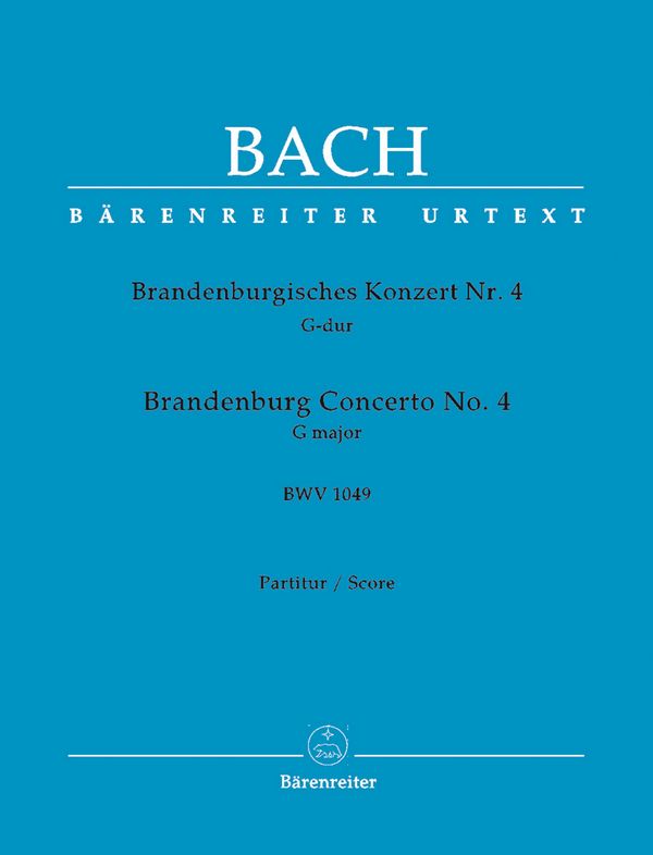 Bach, Johann Sebastian Brandenburgisches Konz