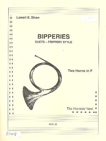 Shaw, Bipperies - für 2 Hörner