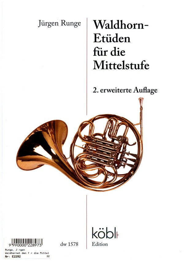 Runge, Etüden für die Mittelstufe