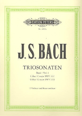Bach, Triosonaten Bd.1 (2 Vl.,Klav.)