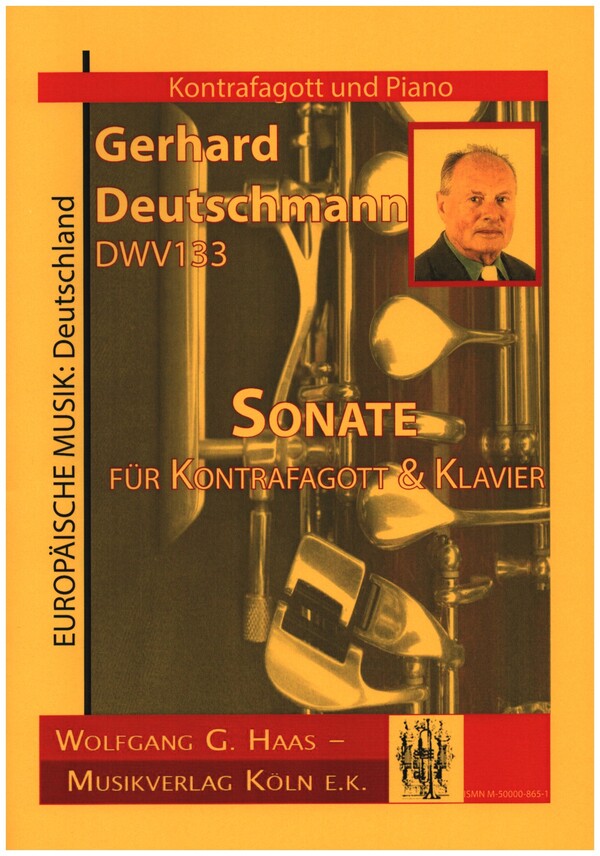 Deutschmann, Gerhard Sonate DWV133 : für Kont