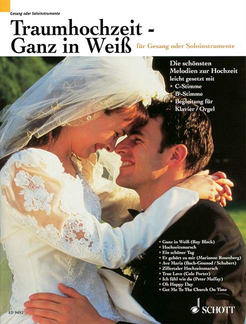 Traumhochzeit- C-,B-Stimme & Klavier