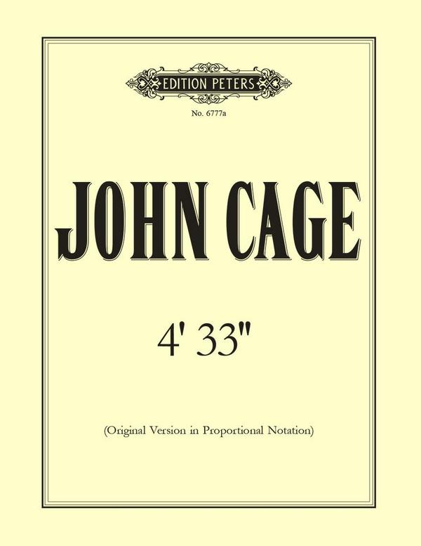 Cage, 4' 33''