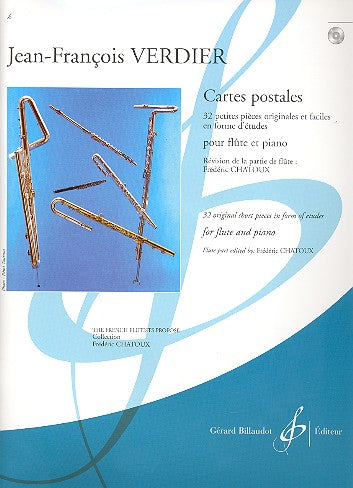 Verdier, Jean-Francois Cartes postales (+CD)