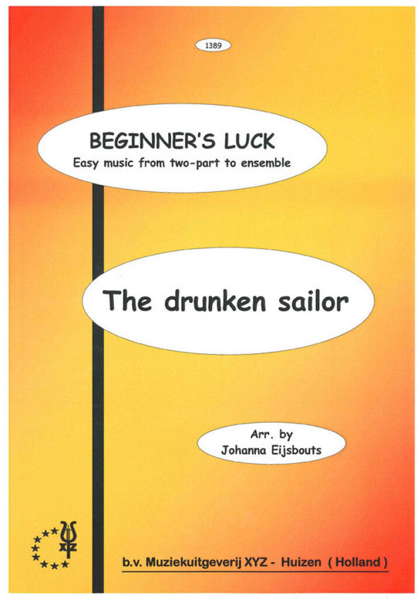 The drunken sailor - für flex. Besetzung