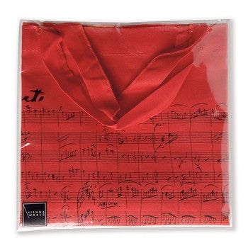 Tragetasche Mozart rot 38 x 40 cm 38x40cm + H