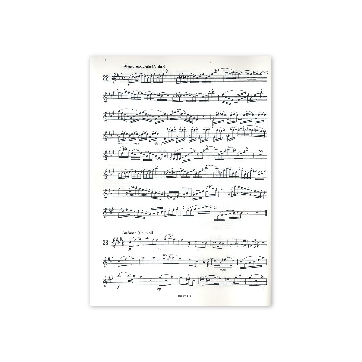 Ferling, 48 Übungen op. 31