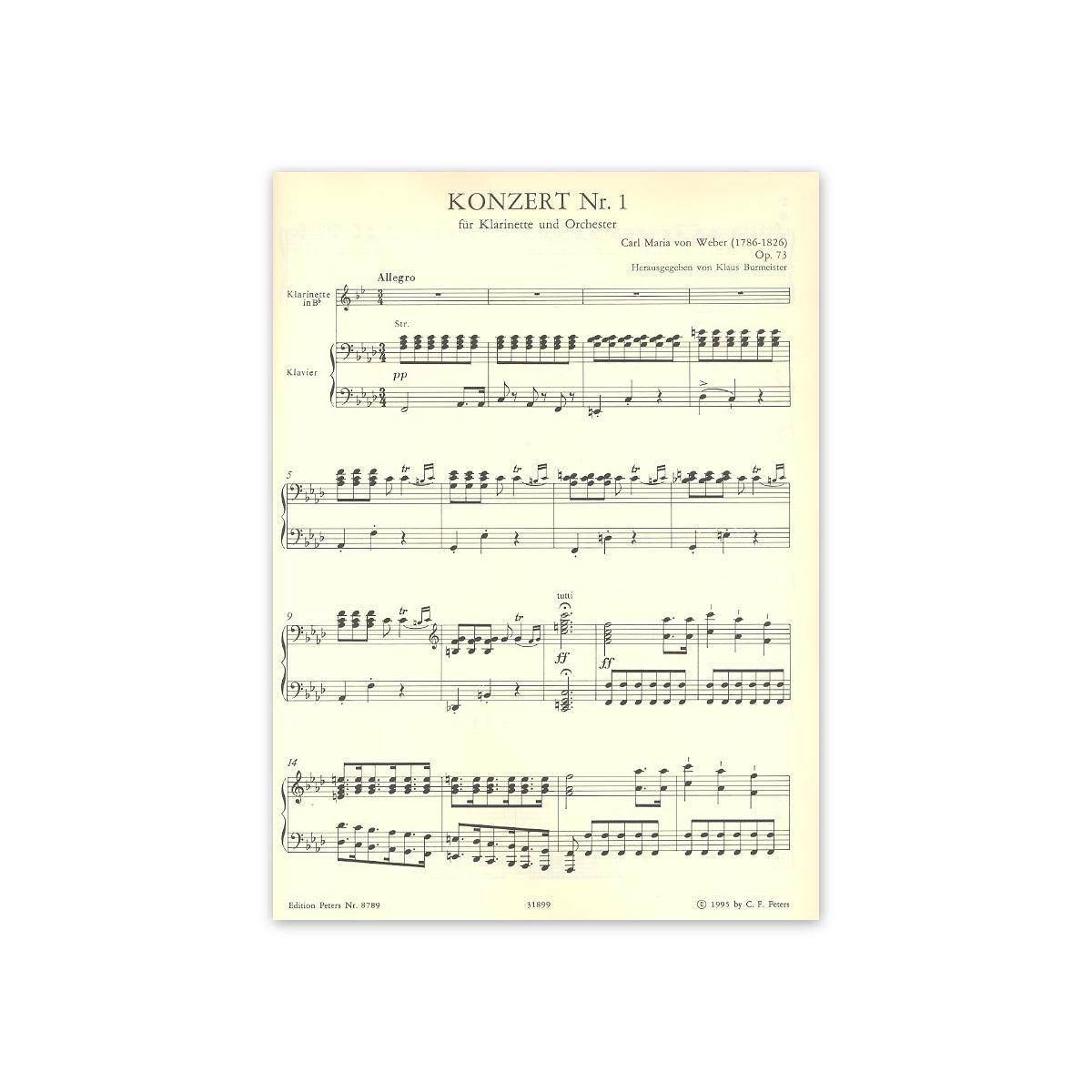 Weber, Konzert Nr.1 f-moll op.73-10295