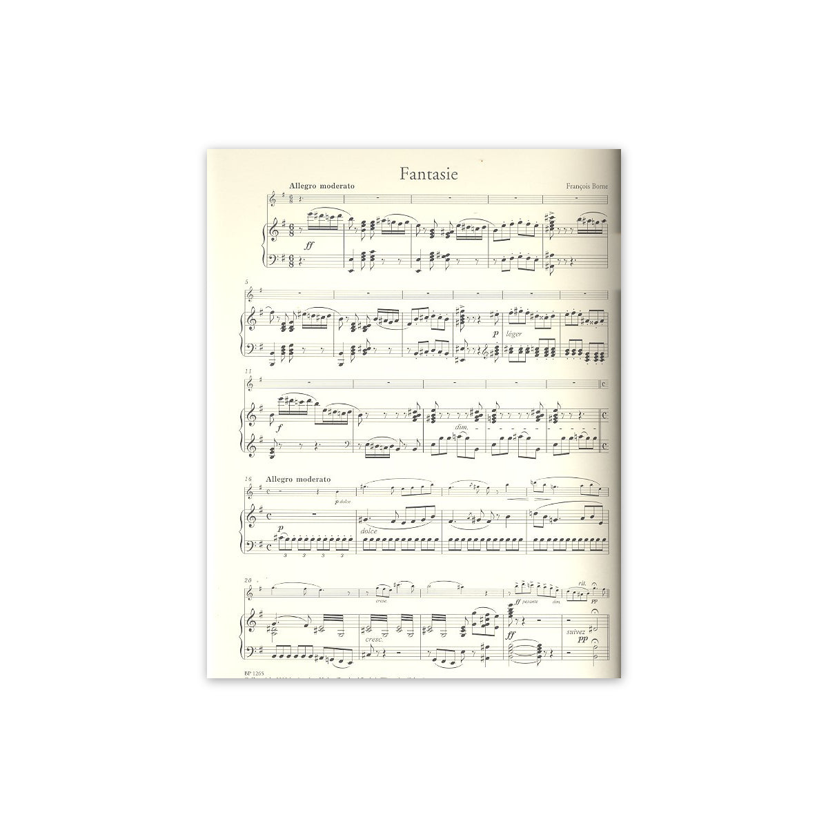 Borne, Carmen Fantasie