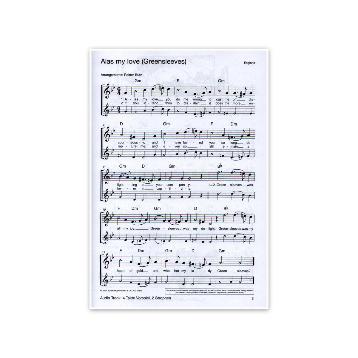 Die schönsten Folksongs