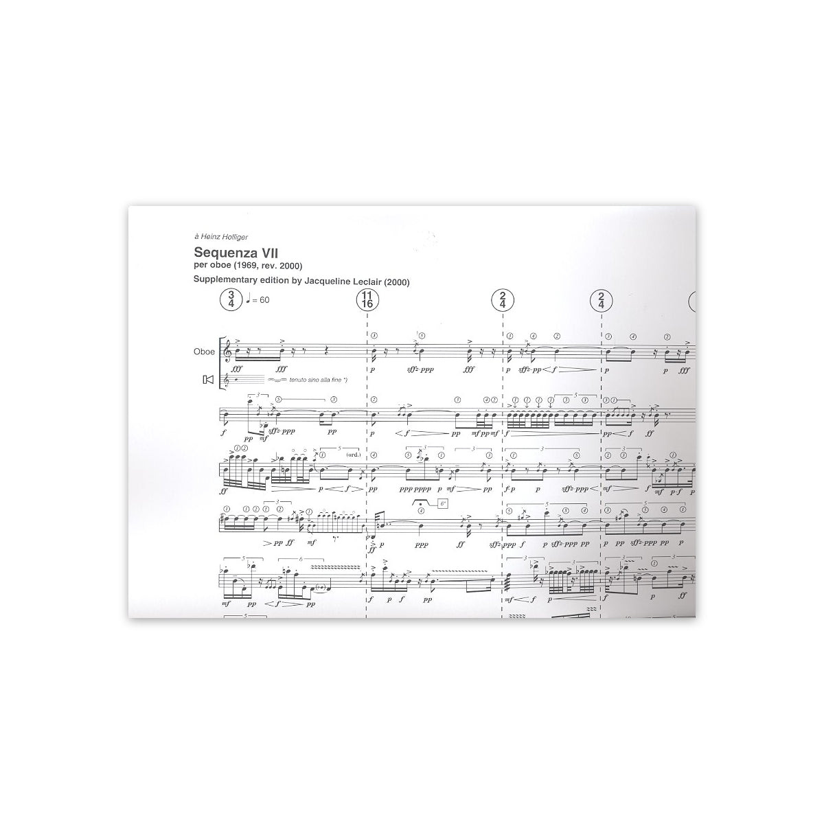 Berio, Sequenza VIIa