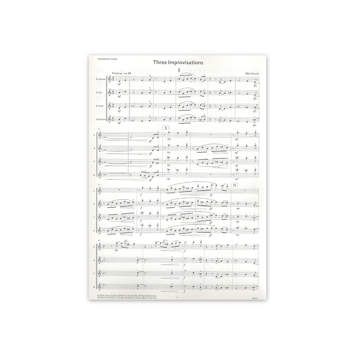 Woods, Three Improvisations