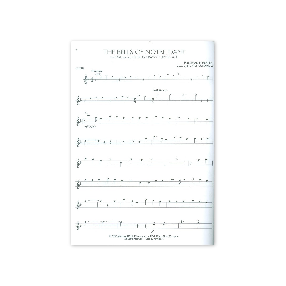 Disney Solos