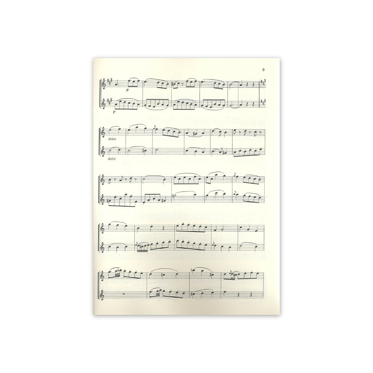 Cambini, Duo A-Dur op.11,5