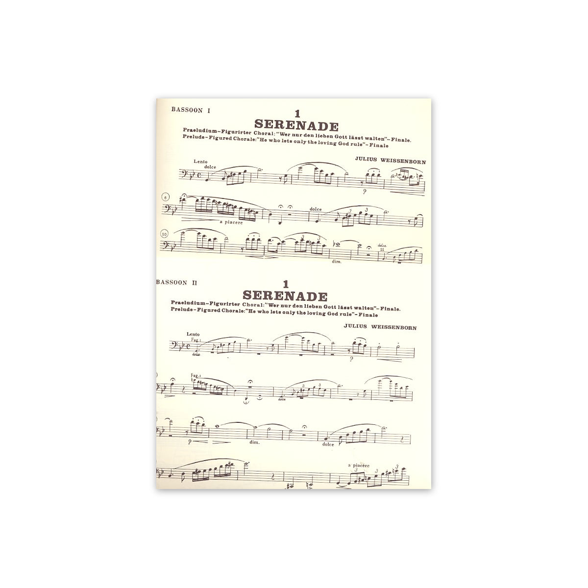 Weissenborn, 6 Trios