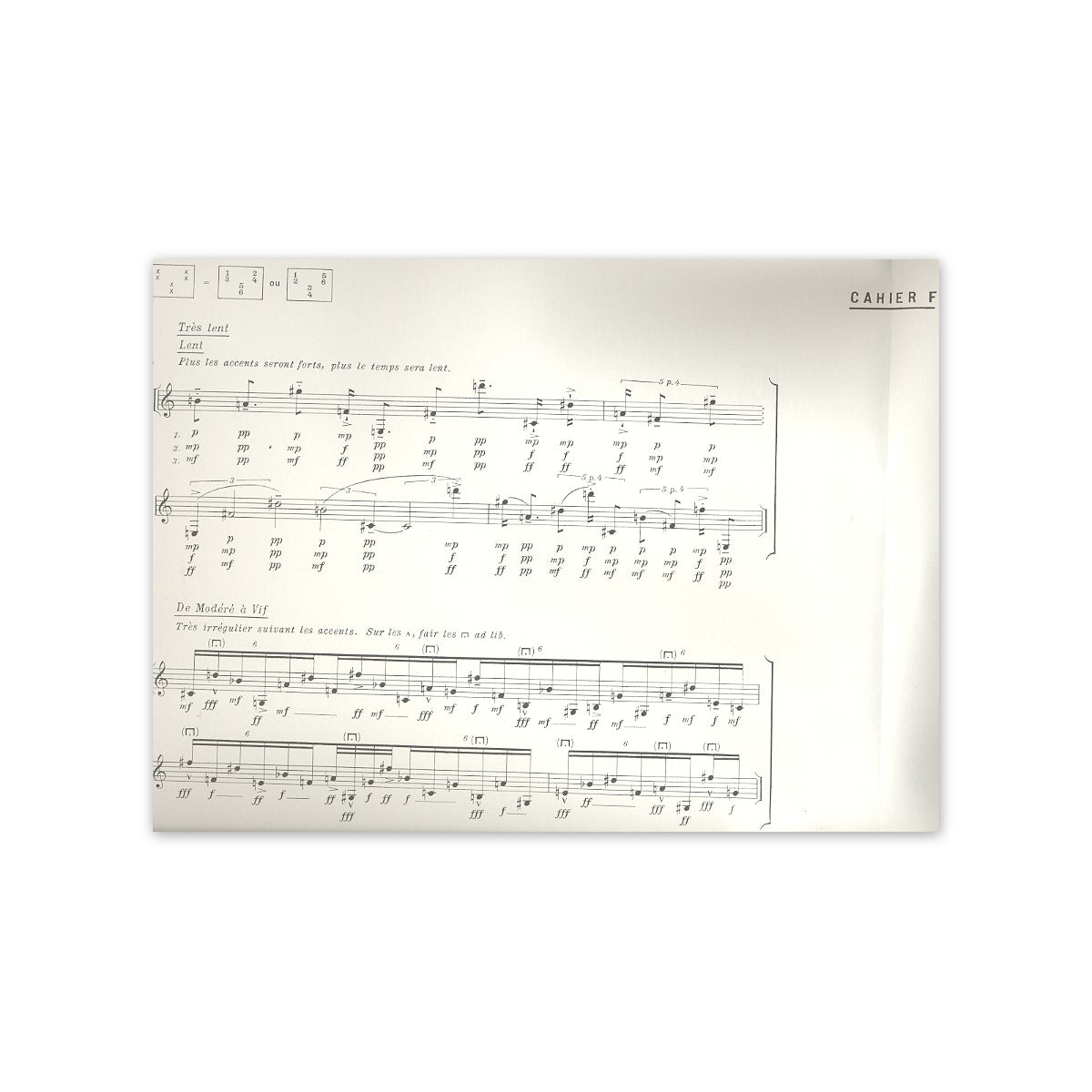 Boulez, Domaines