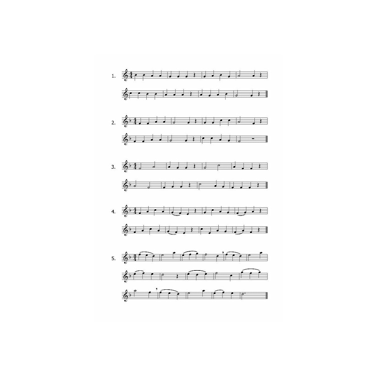 Reitz, Melodische Rhythmusübungen 1 View 1