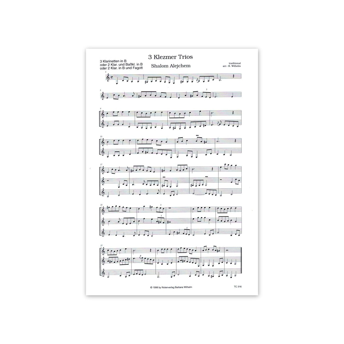 3 Klezmer Trios
