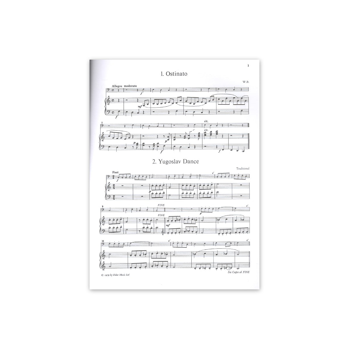 First book of bassoon solos