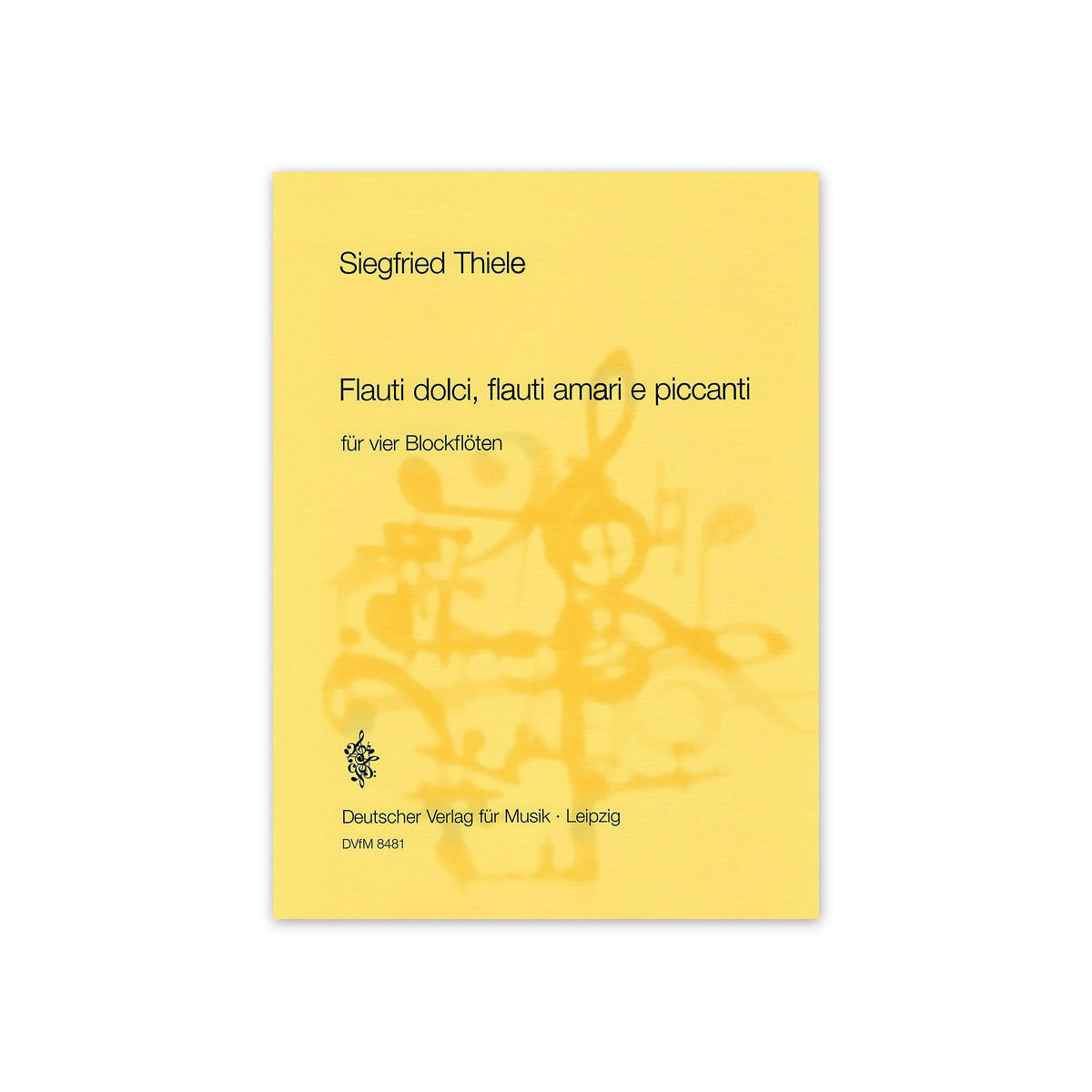 Thiele, Flauti dolci