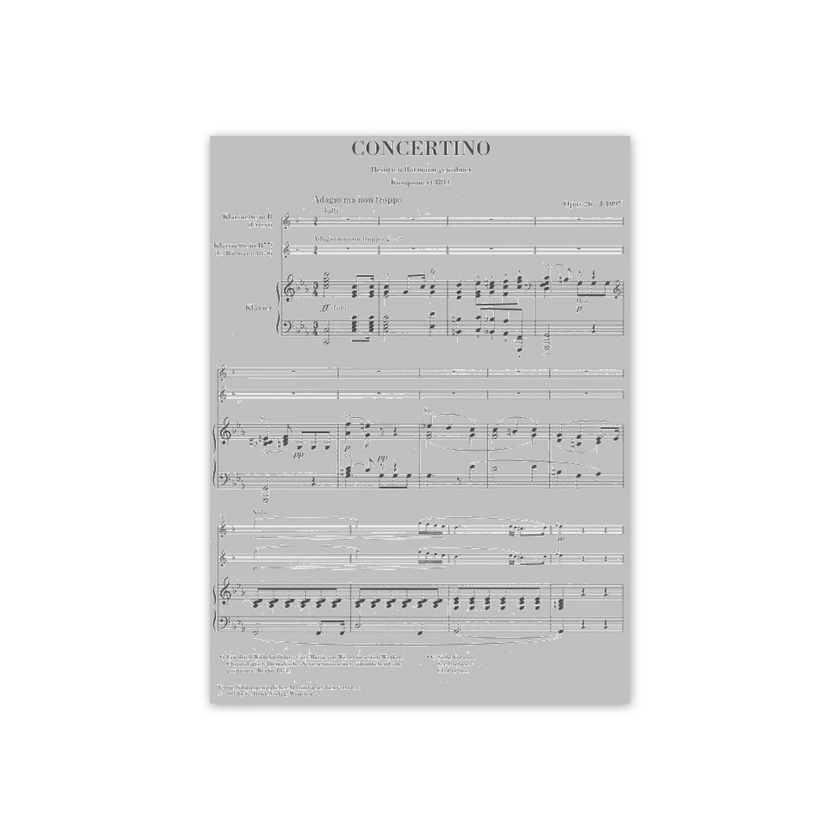 Weber, Concertino op.26-12383