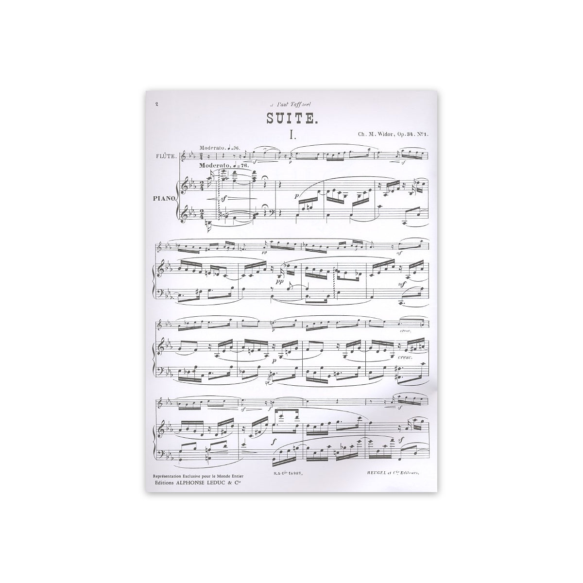 Widor, Suite