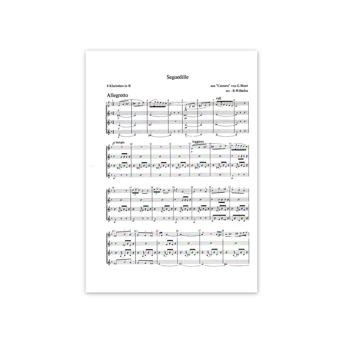 Bizet, Seguedille aus "Carmen"