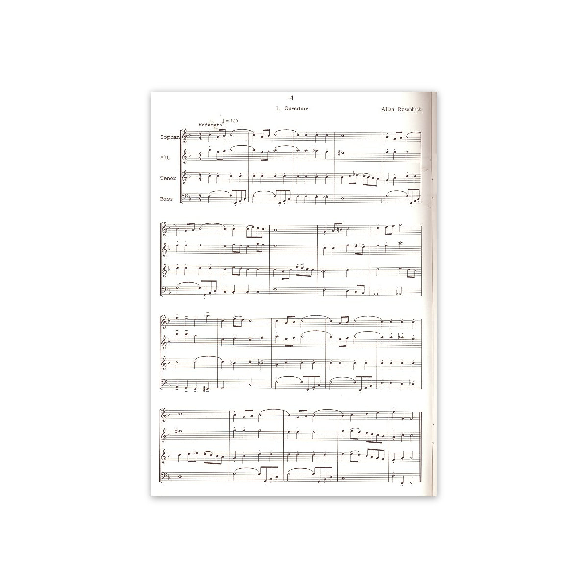 Rosenheck, Suite en miniature aus New Orleans