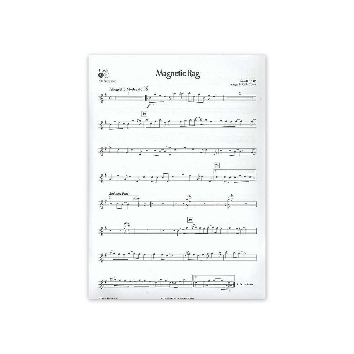 Ragtime favourites für Alt- und Tenor